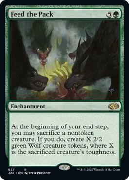 Feed the Pack 657 card from Jumpstart 2022