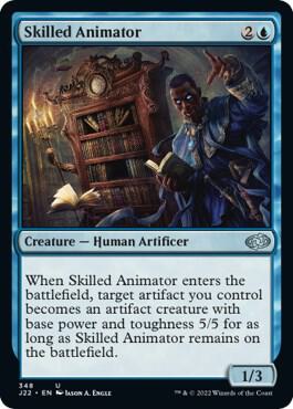 Skilled Animator 348 card from Jumpstart 2022