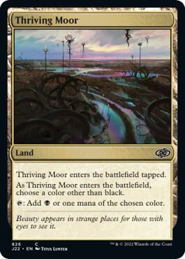 Thriving Moor 826 card from Jumpstart 2022