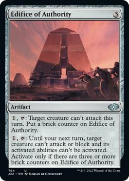 Edifice of Authority 764 card from Jumpstart 2022