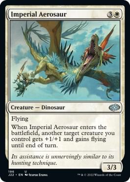 Imperial Aerosaur 196 card from Jumpstart 2022
