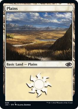 Plains 99 card from Jumpstart 2022