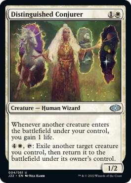 Distinguished Conjurer 4 card from Jumpstart 2022