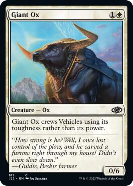 Giant Ox 188 card from Jumpstart 2022