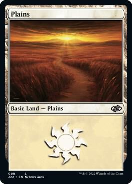 Plains 98 card from Jumpstart 2022