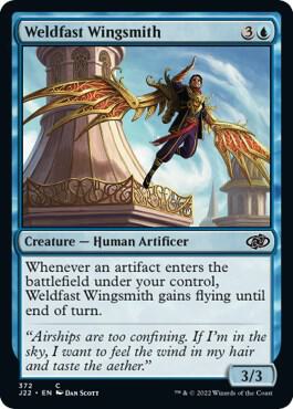 Weldfast Wingsmith 372 card from Jumpstart 2022