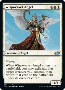 Wispweaver Angel 266 card from Jumpstart 2022