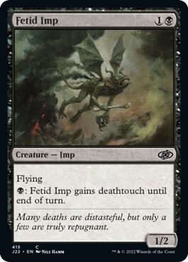 Fetid Imp 415 card from Jumpstart 2022