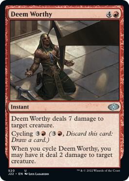 Deem Worthy 520 card from Jumpstart 2022