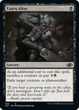 Eaten Alive 409 card from Jumpstart 2022