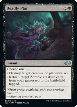 Deadly Plot 22 card from Jumpstart 2022