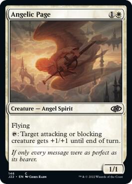Angelic Page 146 card from Jumpstart 2022