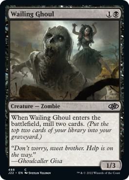 Wailing Ghoul 488 card from Jumpstart 2022