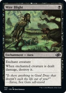 Mire Blight 442 card from Jumpstart 2022