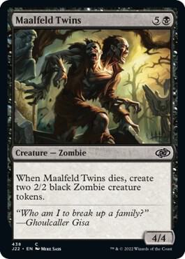 Maalfeld Twins 438 card from Jumpstart 2022
