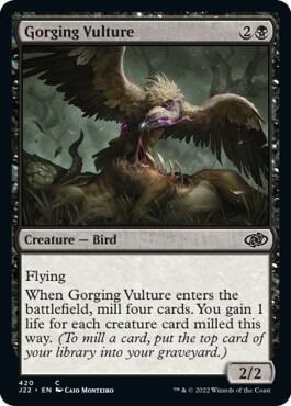 Gorging Vulture 420 card from Jumpstart 2022