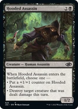 Hooded Assassin 426 card from Jumpstart 2022