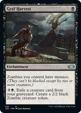 Graf Harvest 421 card from Jumpstart 2022