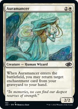 Auramancer 153 card from Jumpstart 2022