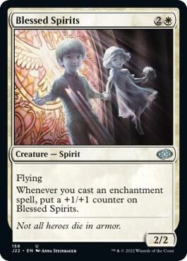 Blessed Spirits 158 card from Jumpstart 2022