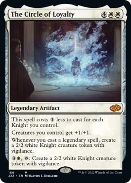 The Circle of Loyalty 166 card from Jumpstart 2022