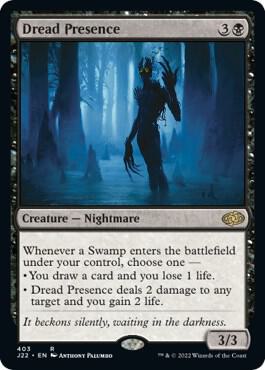 Dread Presence 403 card from Jumpstart 2022