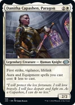 Danitha Capashen, Paragon 168 card from Jumpstart 2022