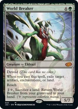 World Breaker 93 card from Jumpstart 2022