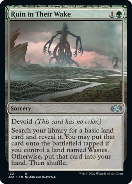 Ruin in Their Wake 132 card from Jumpstart 2022