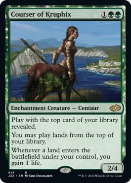 Courser of Kruphix 641 card from Jumpstart 2022