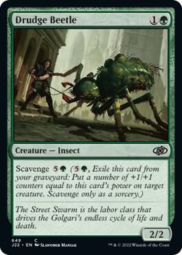 Drudge Beetle 649 card from Jumpstart 2022