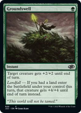 Groundswell 669 card from Jumpstart 2022
