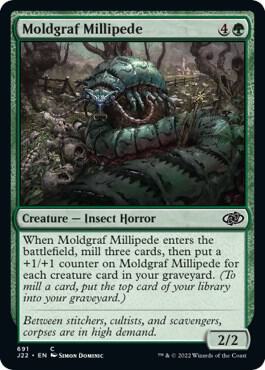 Moldgraf Millipede 691 card from Jumpstart 2022