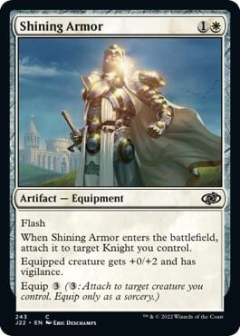 Shining Armor 243 card from Jumpstart 2022