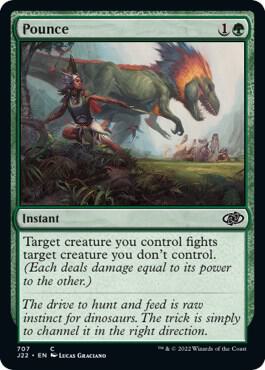 Pounce 707 card from Jumpstart 2022
