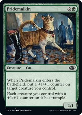 Pridemalkin 711 card from Jumpstart 2022