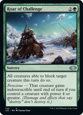 Roar of Challenge 720 card from Jumpstart 2022