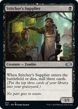 Stitcher's Supplier 472 card from Jumpstart 2022