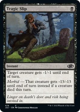 Tragic Slip 478 card from Jumpstart 2022