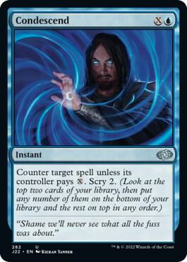 Condescend 282 card from Jumpstart 2022