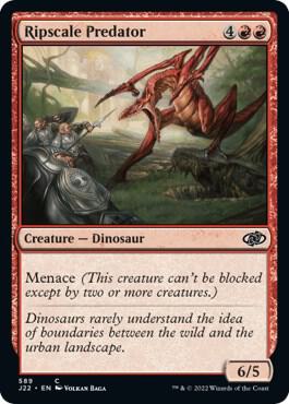 Ripscale Predator 589 card from Jumpstart 2022