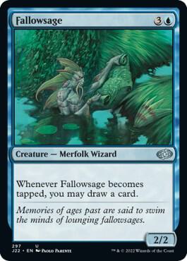 Fallowsage 297 card from Jumpstart 2022