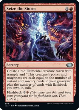 Seize the Storm 598 card from Jumpstart 2022