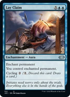 Lay Claim 312 card from Jumpstart 2022