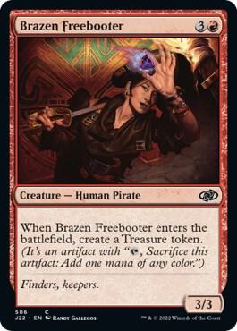 Brazen Freebooter 506 card from Jumpstart 2022