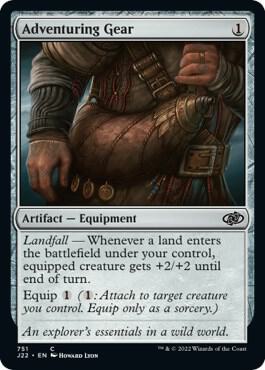 Adventuring Gear 751 card from Jumpstart 2022