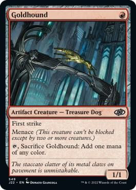 Goldhound 549 card from Jumpstart 2022