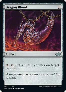 Dragon Blood 762 card from Jumpstart 2022