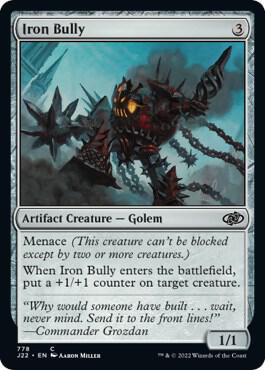 Iron Bully 778 card from Jumpstart 2022