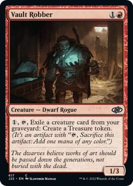 Vault Robber 617 card from Jumpstart 2022